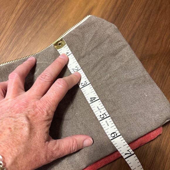 NWT pair of cotton zipper pouches - Embellish brand - Picture 6 of 6